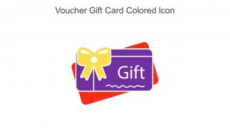 Voucher Gift Card Colored Icon In Powerpoint Pptx Png And Editable Eps Format