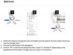 9913707 style circular semi 4 piece powerpoint presentation diagram infographic slide