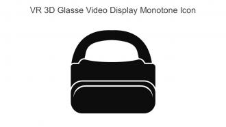 VR 3D Glasse Video Display Monotone Icon In Powerpoint Pptx Png And Editable Eps Format