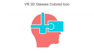 VR 3D Glasses Colored Icon In Powerpoint Pptx Png And Editable Eps Format