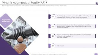 VR And AR What Is Augmented Reality AR Ppt Styles Example