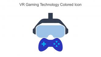 VR Gaming Technology Colored Icon In Powerpoint Pptx Png And Editable Eps Format