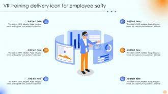 VR Training Delivery Icon For Employee Safty