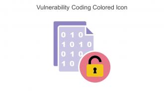 Vulnerability Coding Colored Icon In Powerpoint Pptx Png And Editable Eps Format