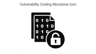 Vulnerability Coding Monotone Icon In Powerpoint Pptx Png And Editable Eps Format