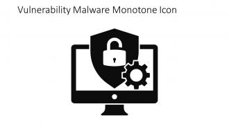 Vulnerability Malware Monotone Icon In Powerpoint Pptx Png And Editable Eps Format