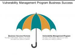 Vulnerability management program business success formula nps customer feedback cpb