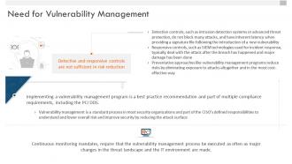 Vulnerability management whitepaper need for vulnerability management