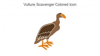 Vulture Scavenger Colored Icon In Powerpoint Pptx Png And Editable Eps Format