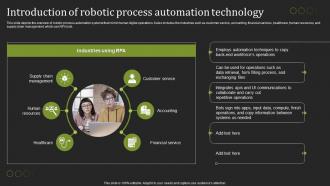 W33 Hyperautomation Tools Introduction Of Robotic Process Automation Technology
