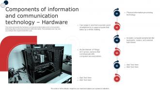 W84 Components Of Information And Communication Technology Hardware