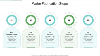 Wafer Fabrication Steps In Powerpoint And Google Slides Cpb