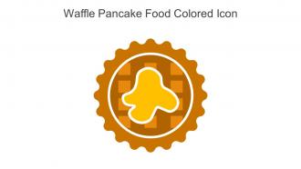 Waffle Pancake Food Colored Icon In Powerpoint Pptx Png And Editable Eps Format