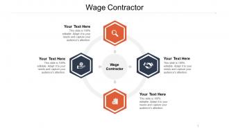 Wage contractor ppt powerpoint presentation infographics graphic tips cpb