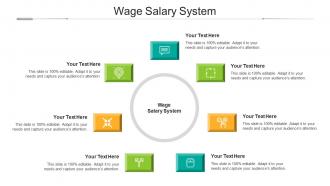 Wage Salary System Ppt Powerpoint Presentation Professional Cpb