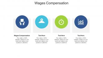 Wages compensation ppt powerpoint presentation show format ideas cpb