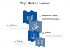 Wages overtime calculator ppt powerpoint presentation inspiration templates cpb
