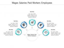 Wages salaries paid workers employees ppt powerpoint presentation icon demonstration cpb