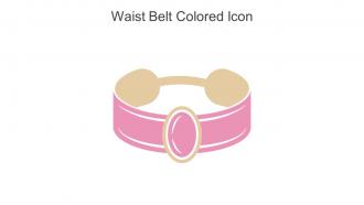 Waist Belt Colored Icon In Powerpoint Pptx Png And Editable Eps Format