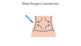Waist Surgery Colored Icon In Powerpoint Pptx Png And Editable Eps Format