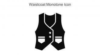 Waistcoat Monotone Icon In Powerpoint Pptx Png And Editable Eps Format