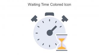 Waiting Time Colored Icon In Powerpoint Pptx Png And Editable Eps Format