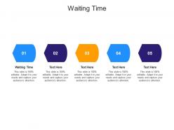 Waiting time ppt powerpoint presentation file icons cpb
