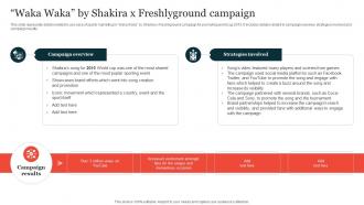Waka Waka By Shakira X Freshlyground Guide On Implementing Sports Marketing Strategy SS V