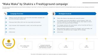 Waka Waka By Shakira X Freshlyground Sports Event Marketing Plan Strategy SS V
