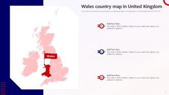 Wales Country Map In United Kingdom