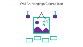 Wall Art Hangings Colored Icon In Powerpoint Pptx Png And Editable Eps Format