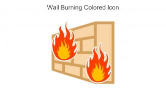 Wall Burning Colored Icon In Powerpoint Pptx Png And Editable Eps Format