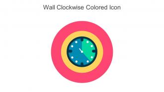 Wall Clockwise Colored Icon In Powerpoint Pptx Png And Editable Eps Format