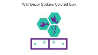 Wall Decor Stickers Colored Icon In Powerpoint Pptx Png And Editable Eps Format