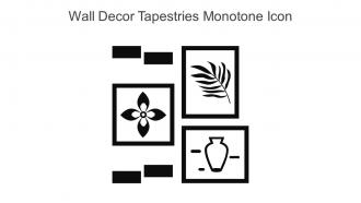 Wall Decor Tapestries Monotone Icon In Powerpoint Pptx Png And Editable Eps Format