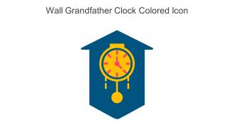 Wall Grandfather Clock Colored Icon In Powerpoint Pptx Png And Editable Eps Format