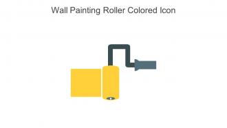 Wall Painting Roller Colored Icon In Powerpoint Pptx Png And Editable Eps Format