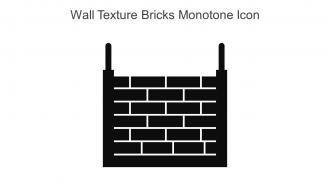 Wall Texture Bricks Monotone Icon In Powerpoint Pptx Png And Editable Eps Format