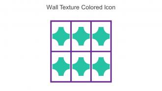Wall Texture Colored Icon In Powerpoint Pptx Png And Editable Eps Format