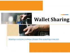 Wallet sharing powerpoint presentation slides