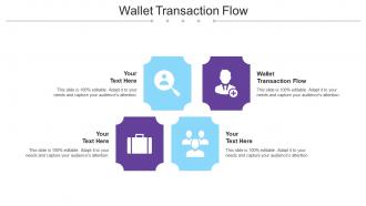 Wallet Transaction Flow Ppt Powerpoint Presentation Summary Icons Cpb
