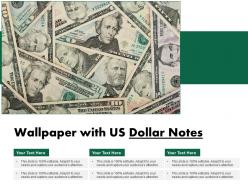 Wallpaper with us dollar notes