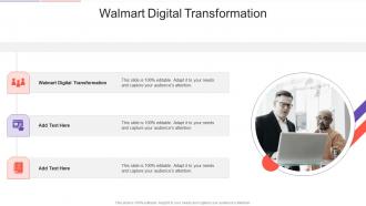 Walmart Digital Transformation In Powerpoint And Google Slides Cpb