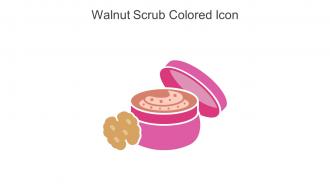 Walnut Scrub Colored Icon In Powerpoint Pptx Png And Editable Eps Format
