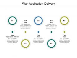 Wan application delivery ppt powerpoint presentation inspiration visual aids cpb