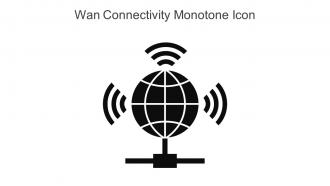 Wan Connectivity Monotone Icon In Powerpoint Pptx Png And Editable Eps Format