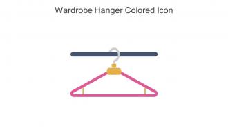 Wardrobe Clothing Hanger Colored Icon In Powerpoint Pptx Png And Editable Eps Format