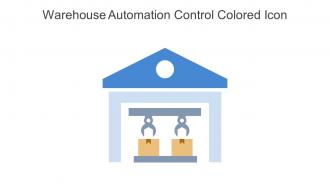 Warehouse Automation Control Colored Icon In Powerpoint Pptx Png And Editable Eps Format