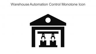 Warehouse Automation Control Monotone Icon In Powerpoint Pptx Png And Editable Eps Format