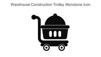 Warehouse Construction Trolley Monotone Icon In Powerpoint Pptx Png And Editable Eps Format